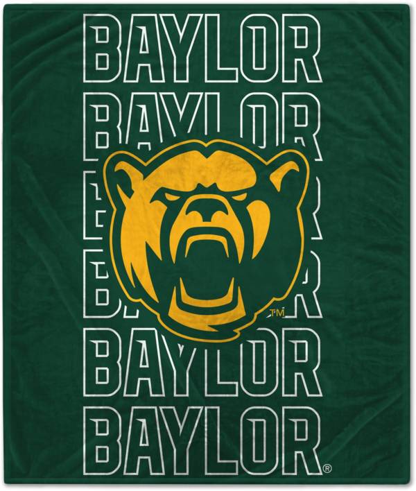 Pegasus Sports Baylor Bears 60'' x 70'' Echo Wordmark Blanket