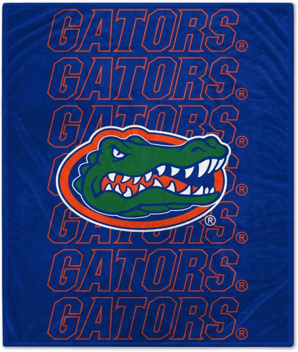 Pegasus Sports Florida Gators 60'' x 70'' Echo Wordmark Blanket