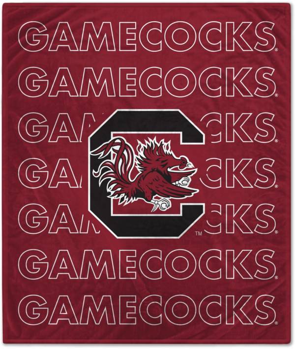 Pegasus Sports South Carolina Gamecocks 60'' x 70'' Echo Wordmark Blanket