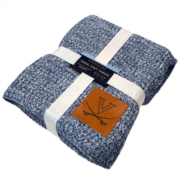 Pegasus Sports Virginia Cavaliers 60'' x 70'' Cable Knit Blanket