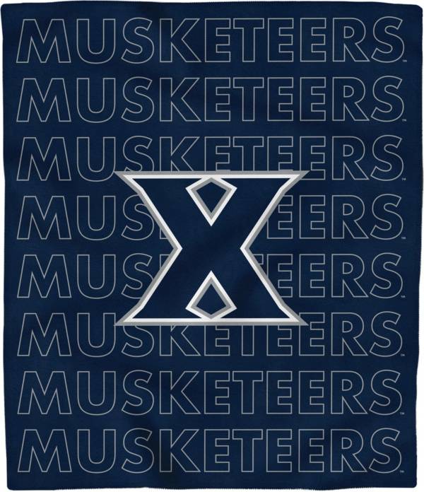 Pegasus Sports Xavier Musketeers 60'' x 70'' Echo Wordmark Blanket