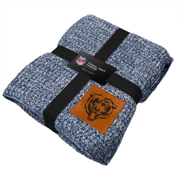 Pegasus Sports Chicago Bears 60'' x 70'' Cable Knit Blanket