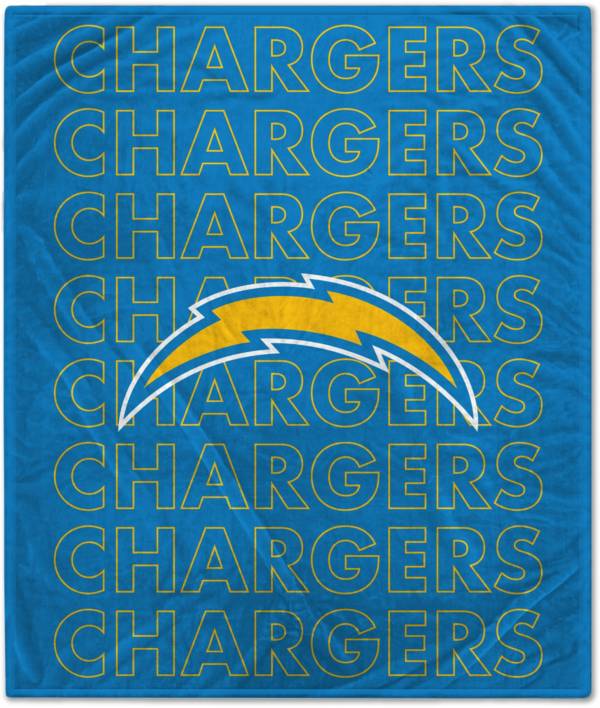 Pegasus Sports Los Angeles Chargers 60'' x 70'' Echo Wordmark Blanket product image