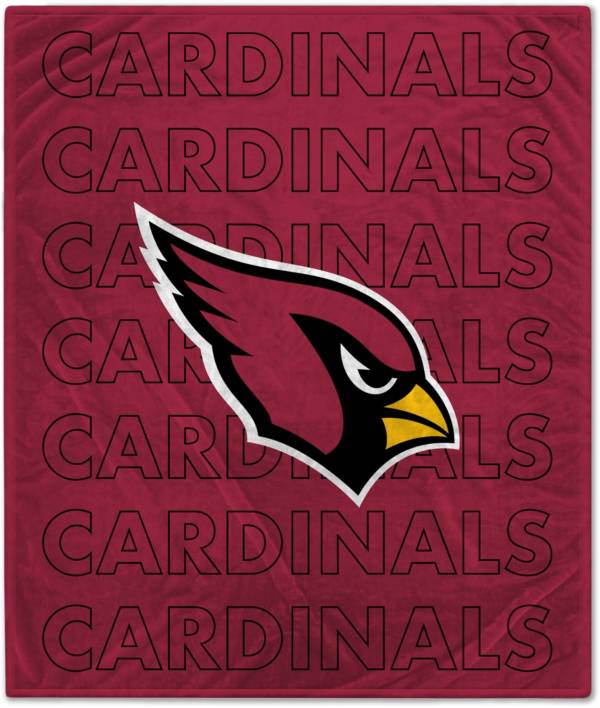 Pegasus Sports Arizona Cardinals 60'' x 70'' Echo Wordmark Blanket product image
