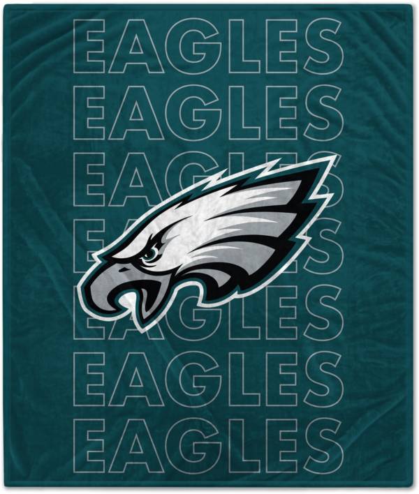 Pegasus Sports Philadelphia Eagles 60'' x 70'' Echo Wordmark Blanket