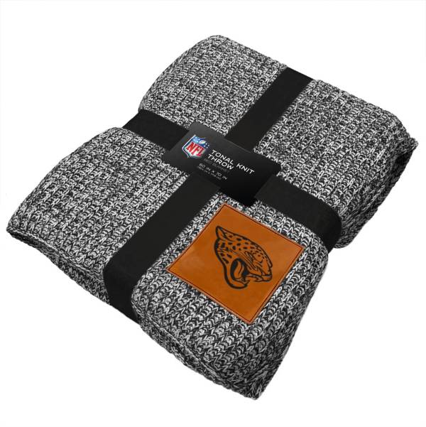 Pegasus Sports Jacksonville Jaguars 60'' x 70'' Cable Knit Blanket