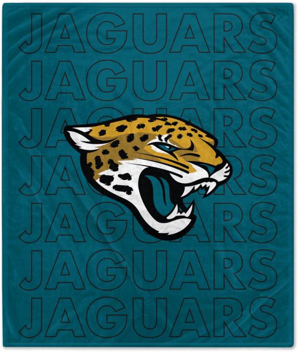 Pegasus Sports Jacksonville Jaguars 60'' x 70'' Echo Wordmark Blanket