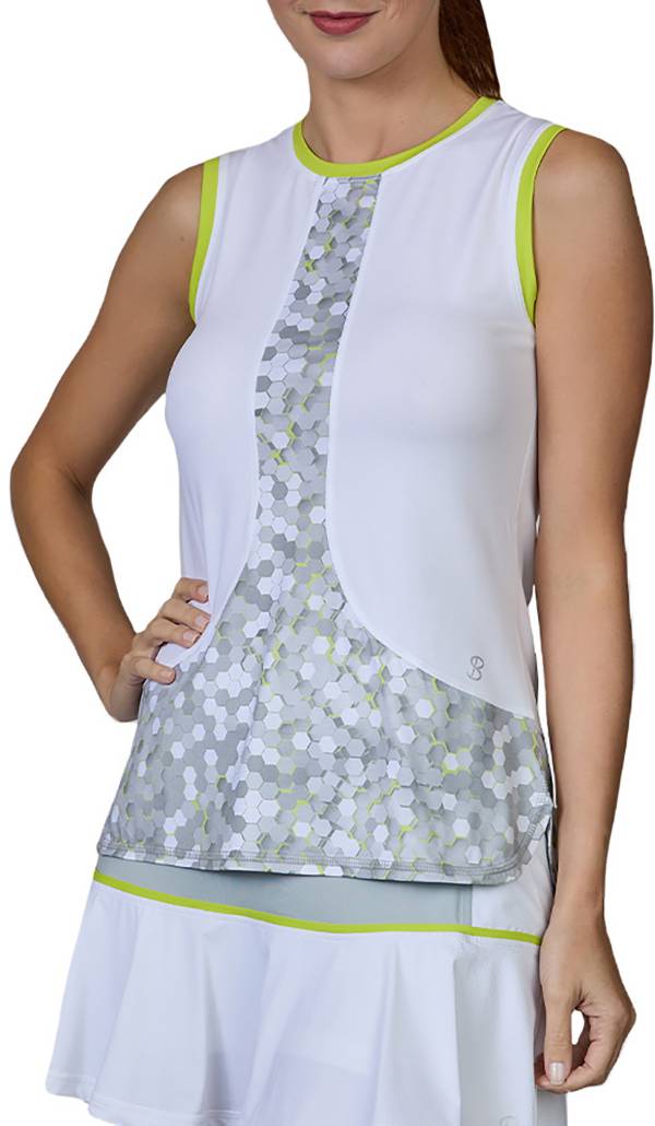 Sofibella Women's Ball Girl Sleeveless Tennis Tank Top