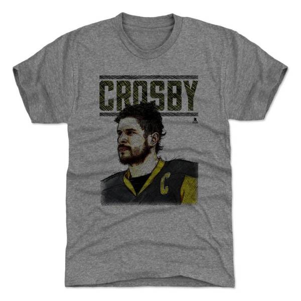 500 Level Sidney Crosby Sketch Grey T-Shirt product image