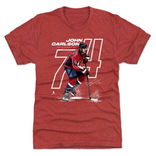 500 Level John Carlson Outline Red T-Shirt product image