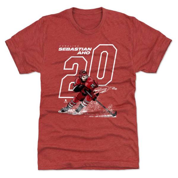 500 Level Sebastian Aho Offset Red T-Shirt product image