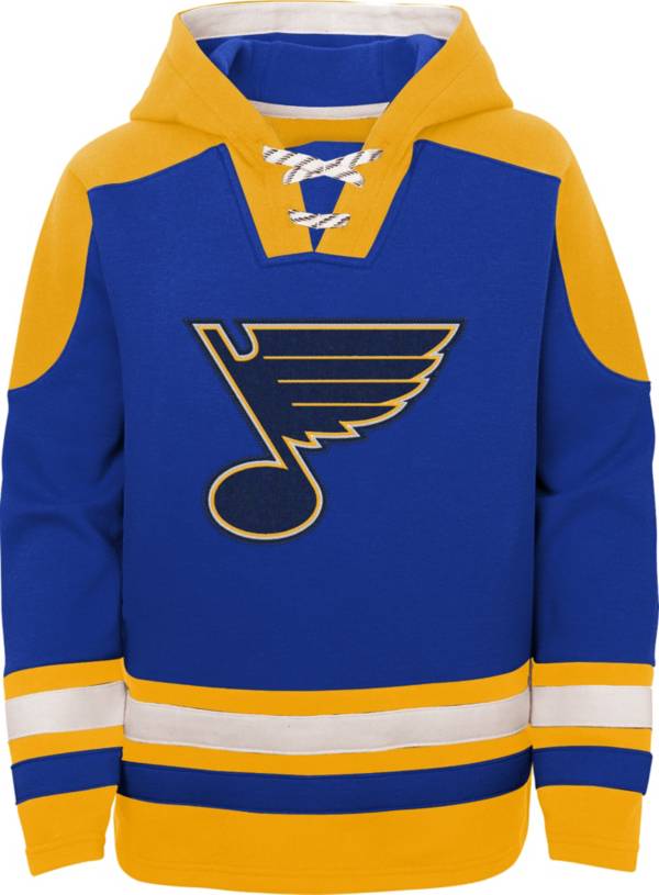 NHL Youth St. Louis Blues Ageless Blue Pullover Hoodie