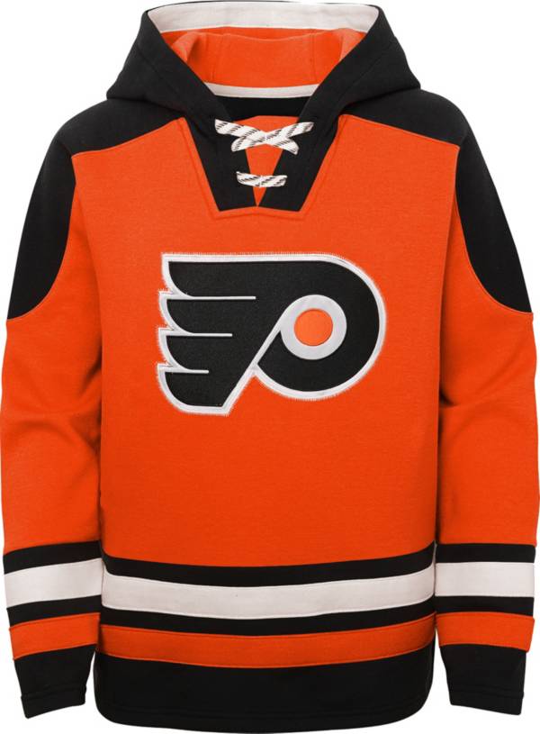 NHL Youth Philadelphia Flyers Ageless Orange Pullover Hoodie