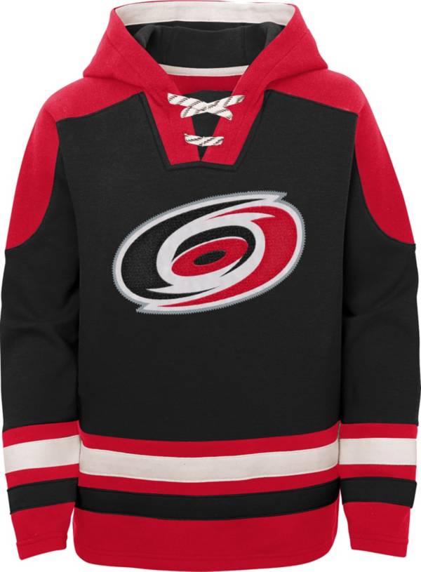 NHL Youth Carolina Hurricanes Ageless Black Pullover Hoodie