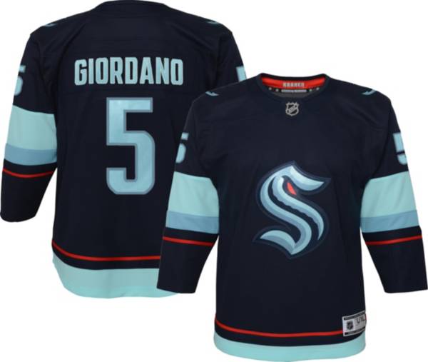 NHL Youth Seattle Kraken Mark Giordano #5 Home Premier Jersey