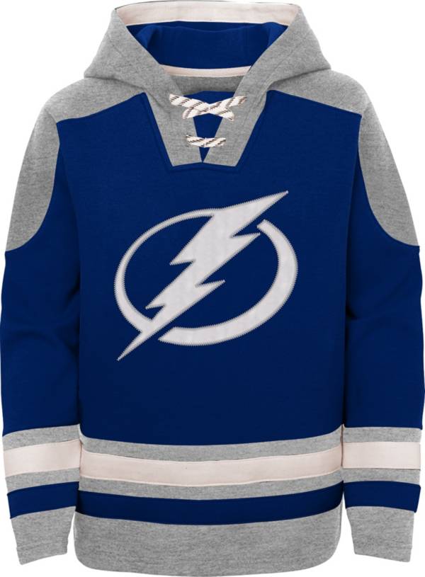 NHL Youth Tampa Bay Lightning Ageless Blue Pullover Hoodie