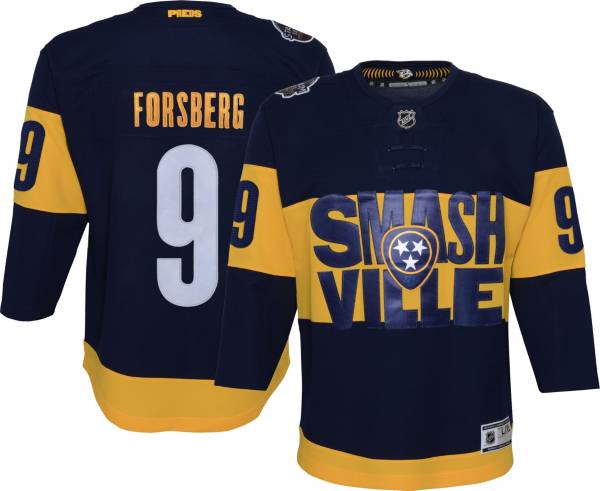 NHL Youth '21-'22 Stadium Series Nashville Predators Filip Forsberg #9 Premier Jersey