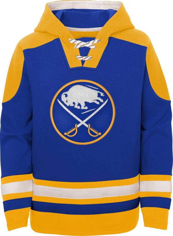 NHL Youth Buffalo Sabres Ageless Blue Pullover Hoodie