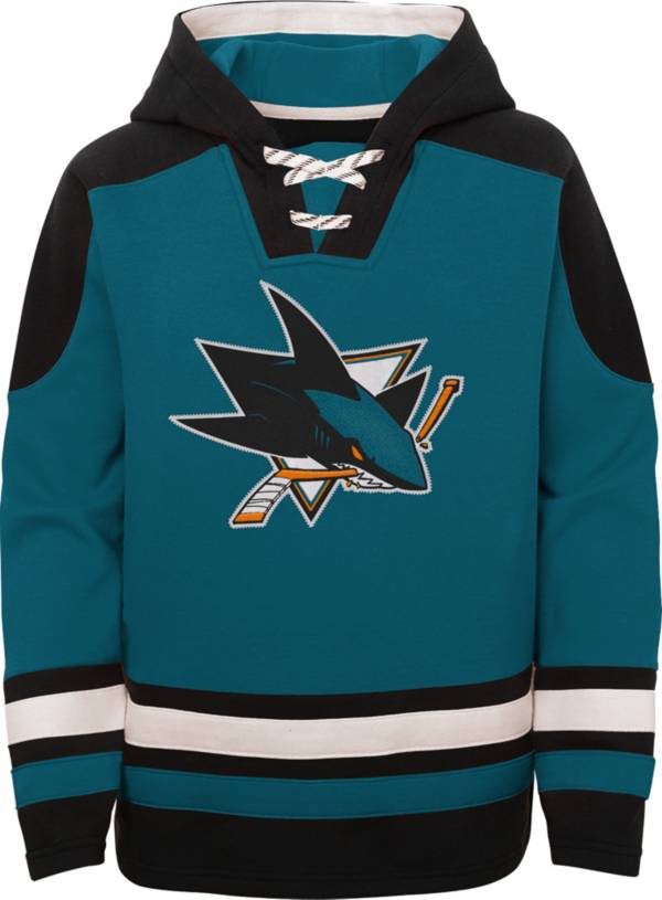 NHL Youth San Jose Sharks Ageless Blue Pullover Hoodie