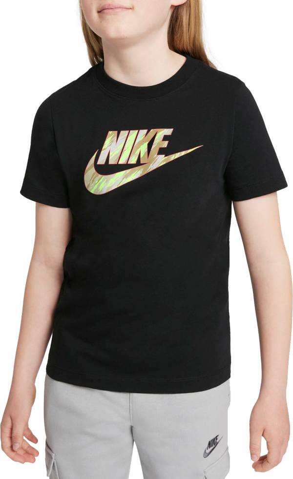 Nike Boys' Sportswear Camo Futura T-Shirt