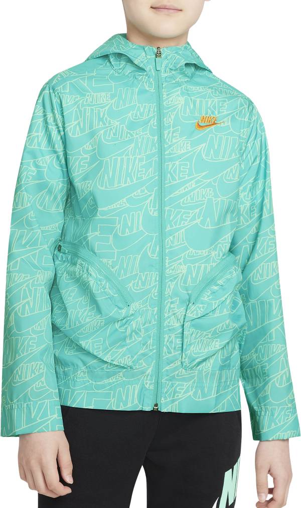 Nike Boys' Big Kid Sportswear Woven Jacket