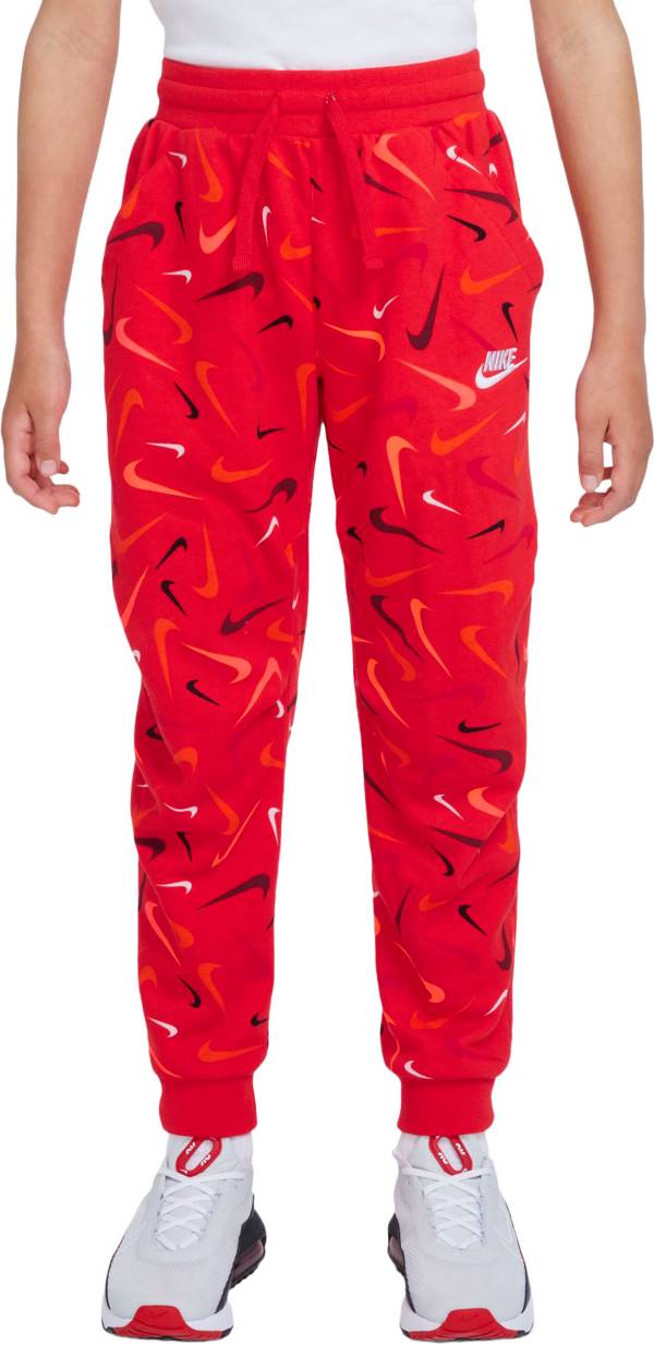 Nike Boys' Sportswear Club French Terry Printed Joggers