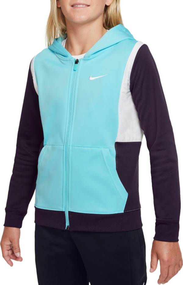 Nike Boys' Therma-FIT Elite Full-Zip Basketball Hoodie