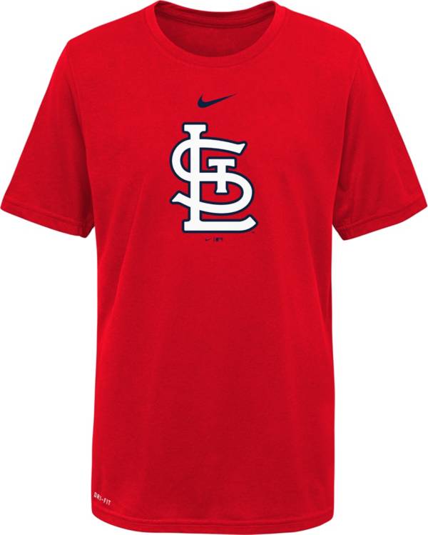 Nike Youth Boys' St. Louis Cardinals Red Logo Legend T-Shirt