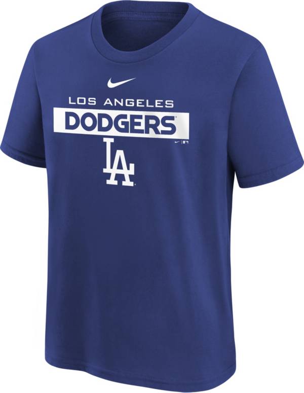 Nike Youth Boys' Los Angeles Dodgers Blue Issue T-Shirt