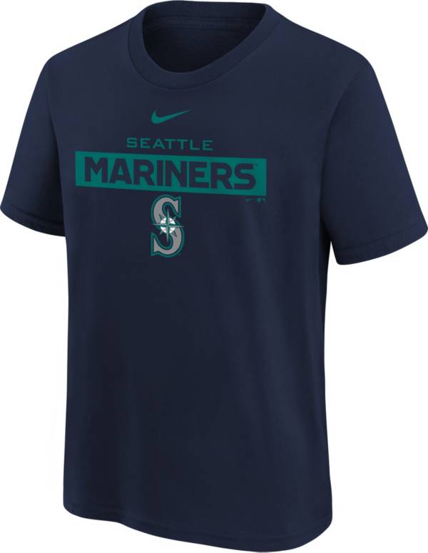 Nike Youth Boys' Seattle Mariners Navy Issue T-Shirt