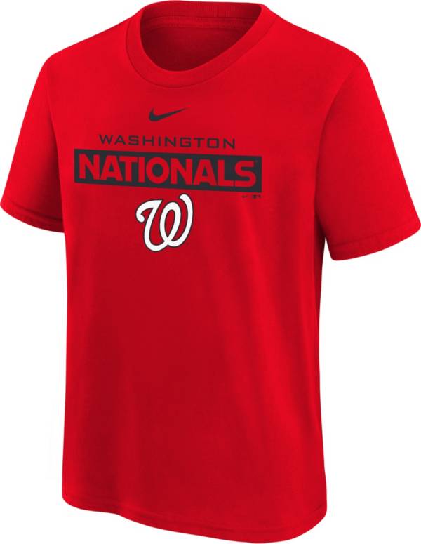 Nike Youth Boys' Washington Nationals Red Issue T-Shirt