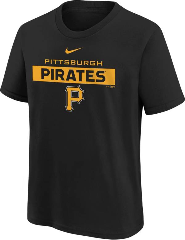 Nike Youth Boys' Pittsburgh Pirates Black Issue T-Shirt
