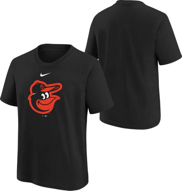 Nike Youth Boys' Baltimore Orioles Black Logo Legend T-Shirt