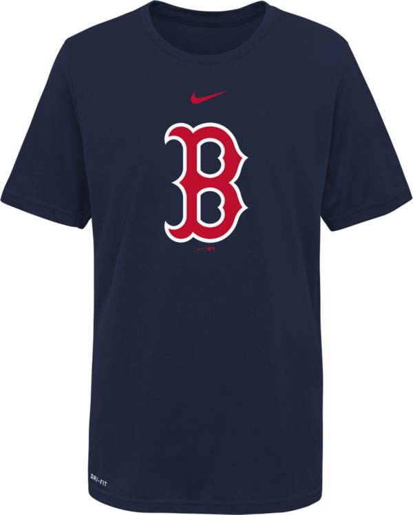 Nike Youth Boys' Boston Red Sox Navy Logo Legend T-Shirt