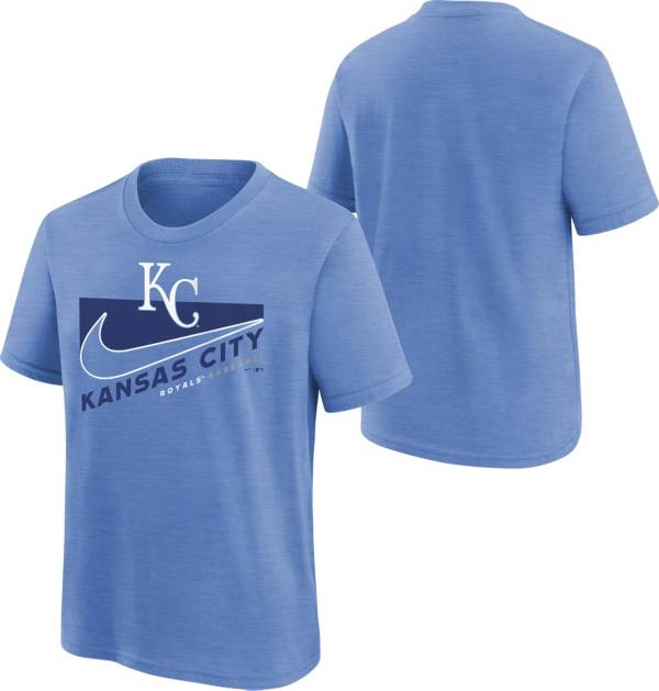 Nike Youth Boys' Kansas City Royals Blue Swoosh Town T-Shirt