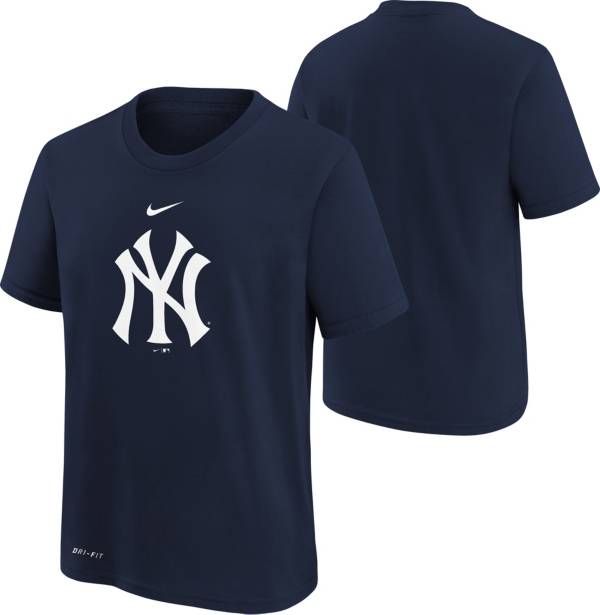 Nike Youth Boys' New York Yankees Navy Logo Legend T-Shirt