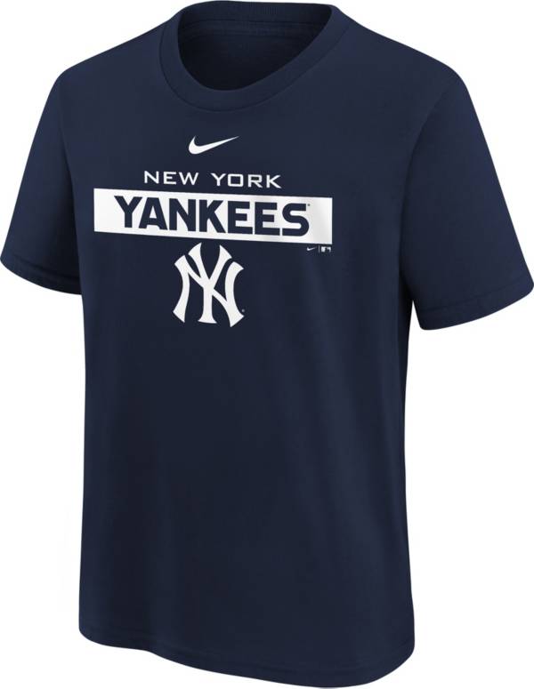 Nike Youth Boys' New York Yankees Navy Issue T-Shirt