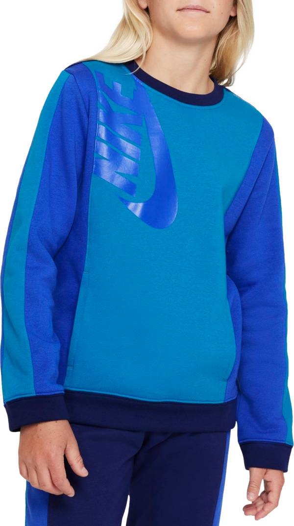Nike Boys' Sportswear Amplify Fleece Sweatshirt