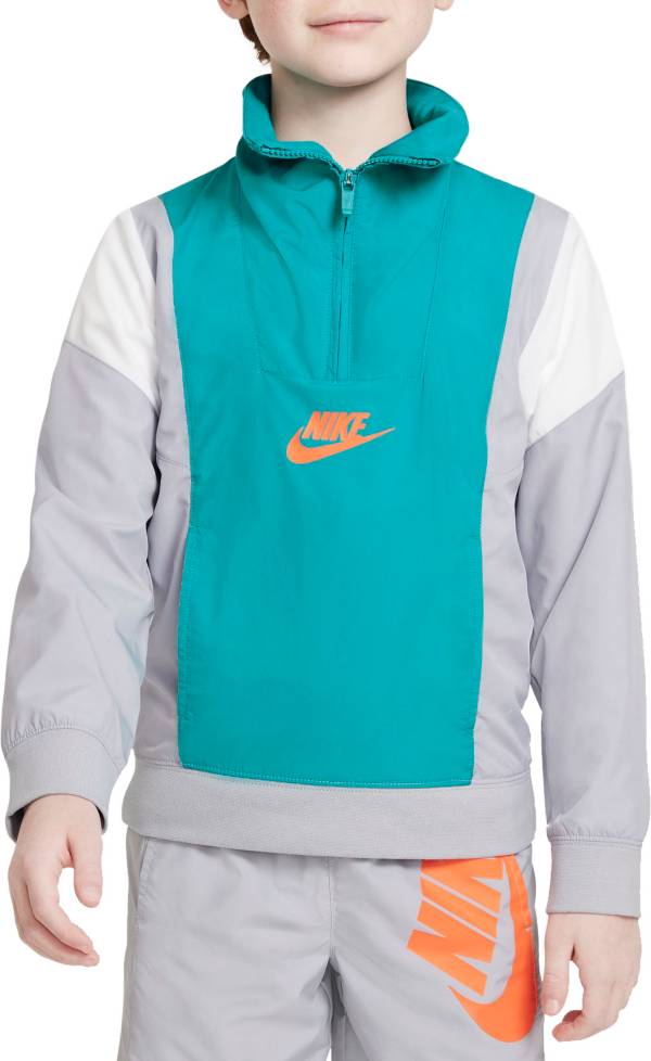 Nike Boys' Sportswear Amplify ½ Zip Woven Pullover