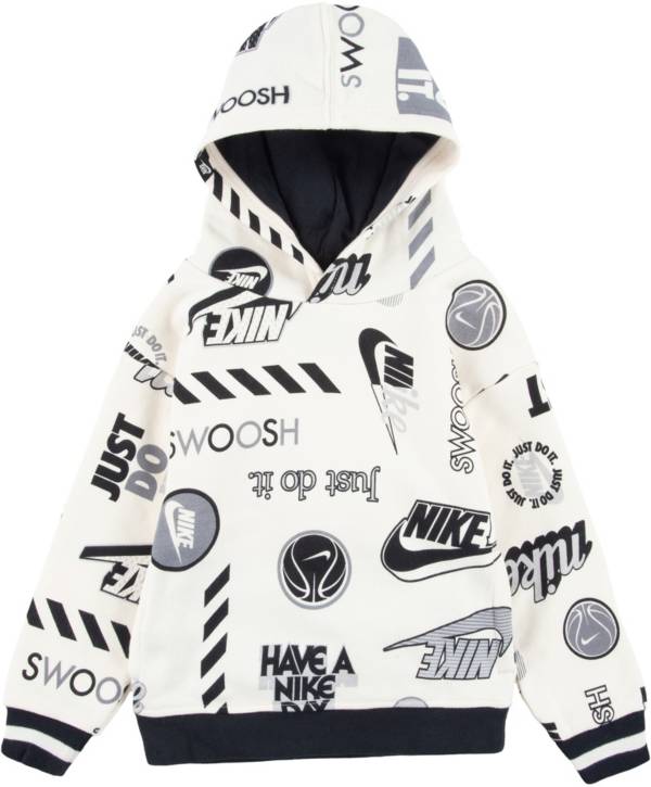 Nike Little Boys' Printed Fleece Hoodie product image