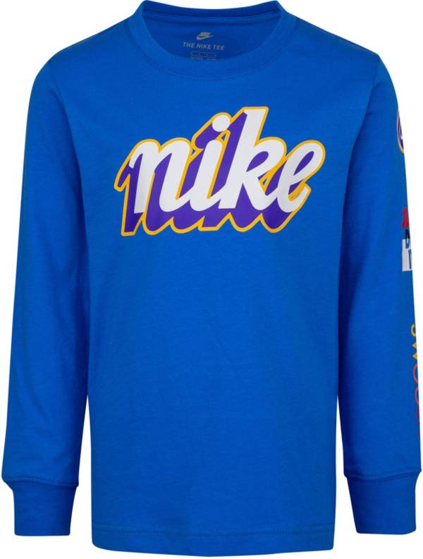 Nike Little Boys' Graphic Long Sleeve Shirt