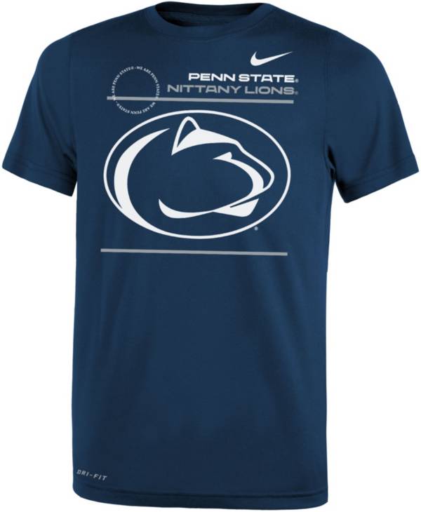 Nike Youth Penn State Nittany Lions Blue Dri-FIT Legend T-Shirt