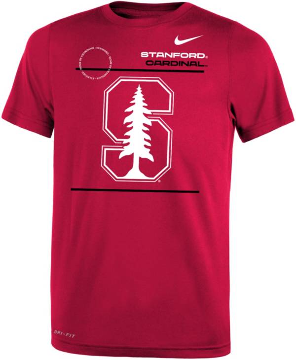 Nike Youth Stanford Cardinal Cardinal Dri-FIT Legend T-Shirt