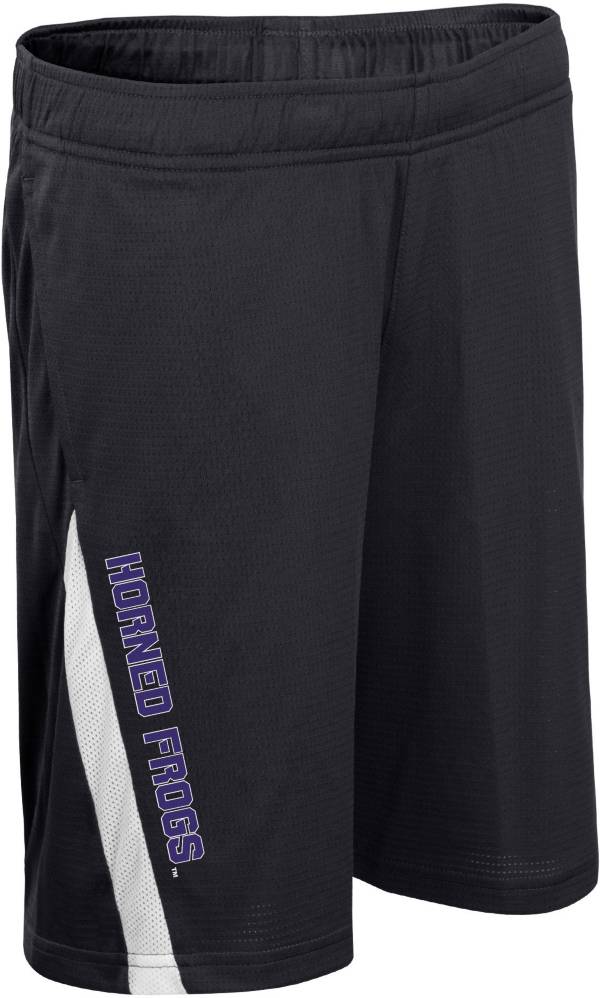 Nike Youth TCU Horned Frogs Grey Training Shorts