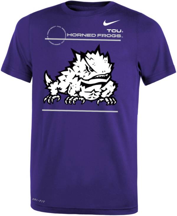 Nike Youth TCU Horned Frogs Purple Dri-FIT Legend T-Shirt