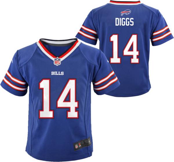 Nike Little Kid's Buffalo Bills Stefon Diggs #14 Royal Game Jersey