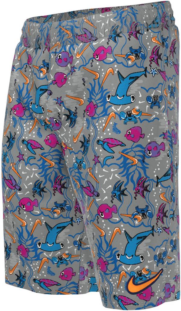 Nike Boys' Sea Friends Lap 8” Volley Swim Shorts