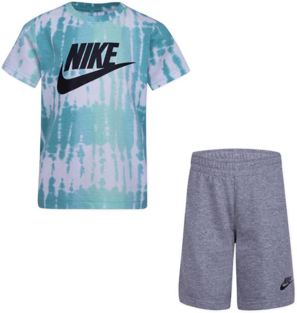 Nike Youth NSW Tie-Dye T-Shirt And Shorts Set