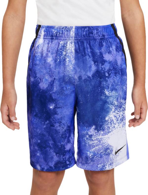 Nike Boys' Fly Dri-FIT Tie-Dye Training Shorts