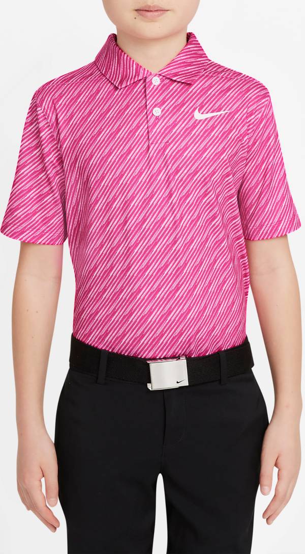 Nike Boys' Dri-FIT Victory Printed Golf Polo